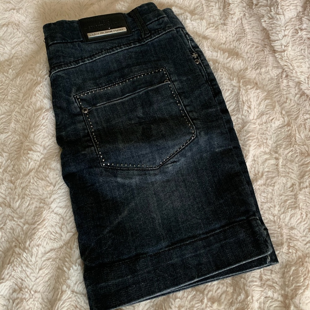 Sfera Dark Grey Denim Skirt - Picture 5 of 5